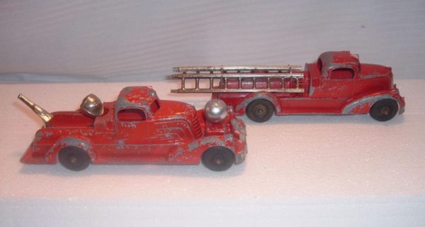 A Hubley Toy Fire Truck