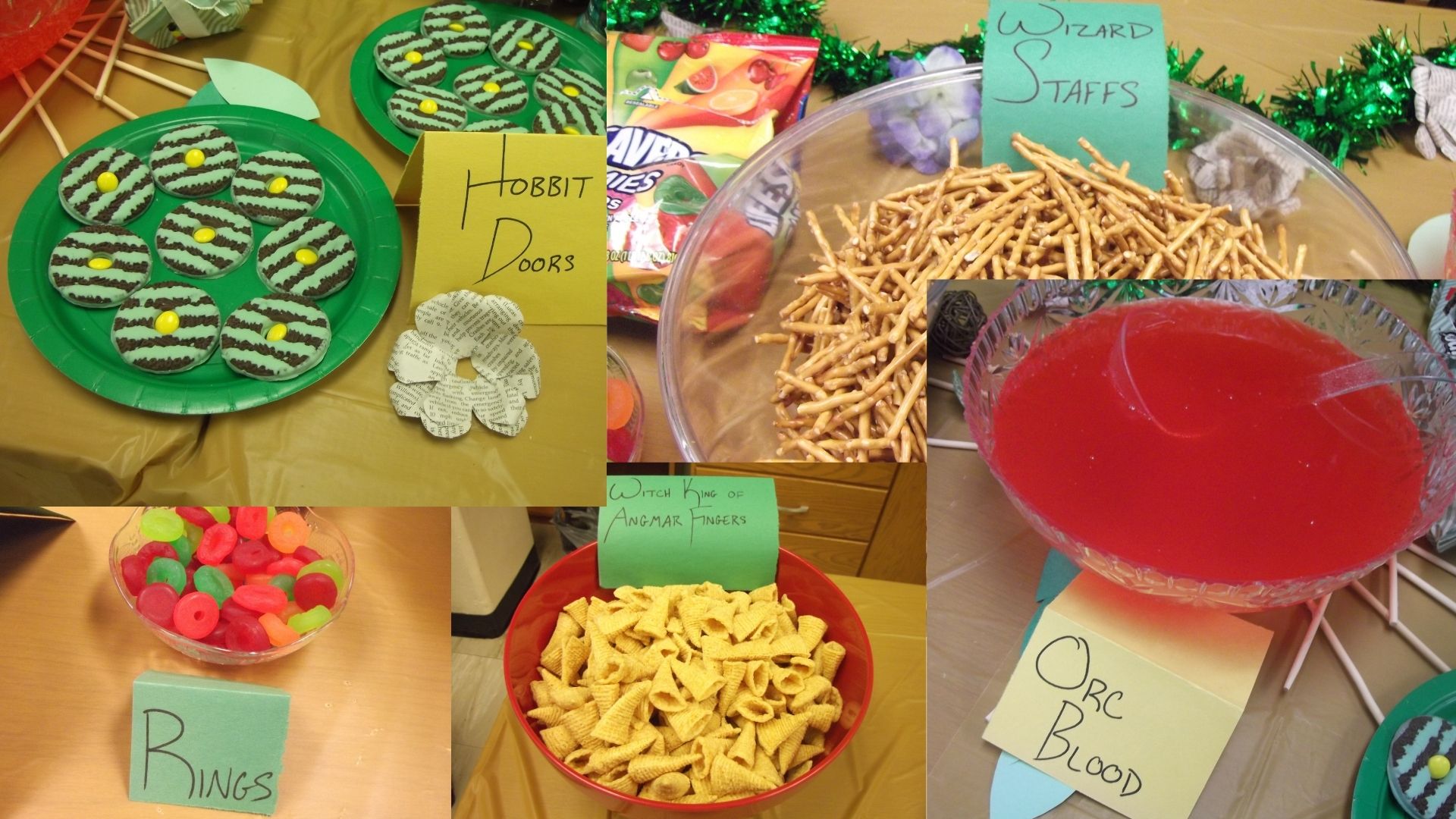 Lord of the Rings Party Snacks