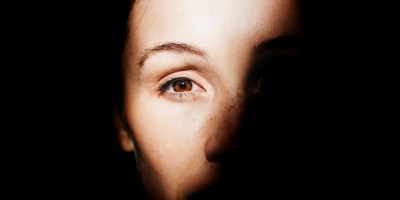 woman's eye
