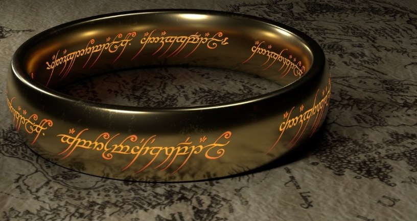 Saurons ring on map. Image by Pau Llopart Cervello/Pixabay