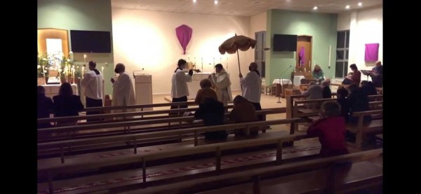 Catholic Church Service