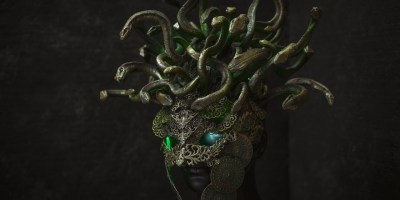 Medusa. Image by emsalgado from Pixabay