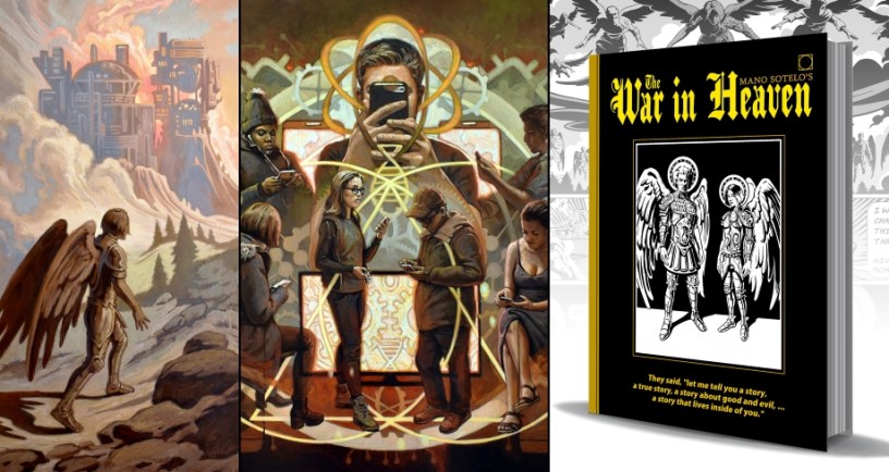 Art from The War in Heaven by Mano Sotelo