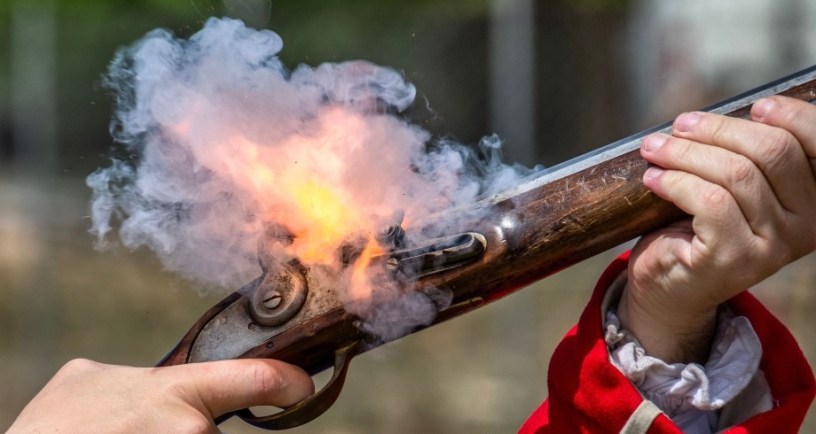 Smoking musket Photo Credit: Jesús Esteban San José/Pexels. pexels-jesus-esteban-san-jose-11194232-16563569
